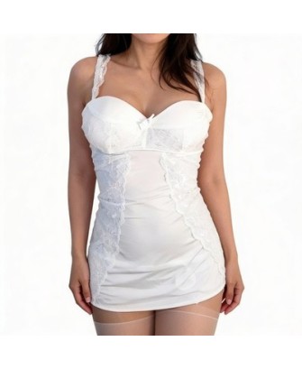 Nuisette Lingerie Blanc Dentelle Aimé.L + String 85D/40 Neuf Sexy Élégant