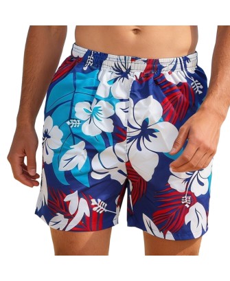 Maillot de Bain Homme Tropical Hawaïen  Short de Plage Fleuri  Séchage Rapide